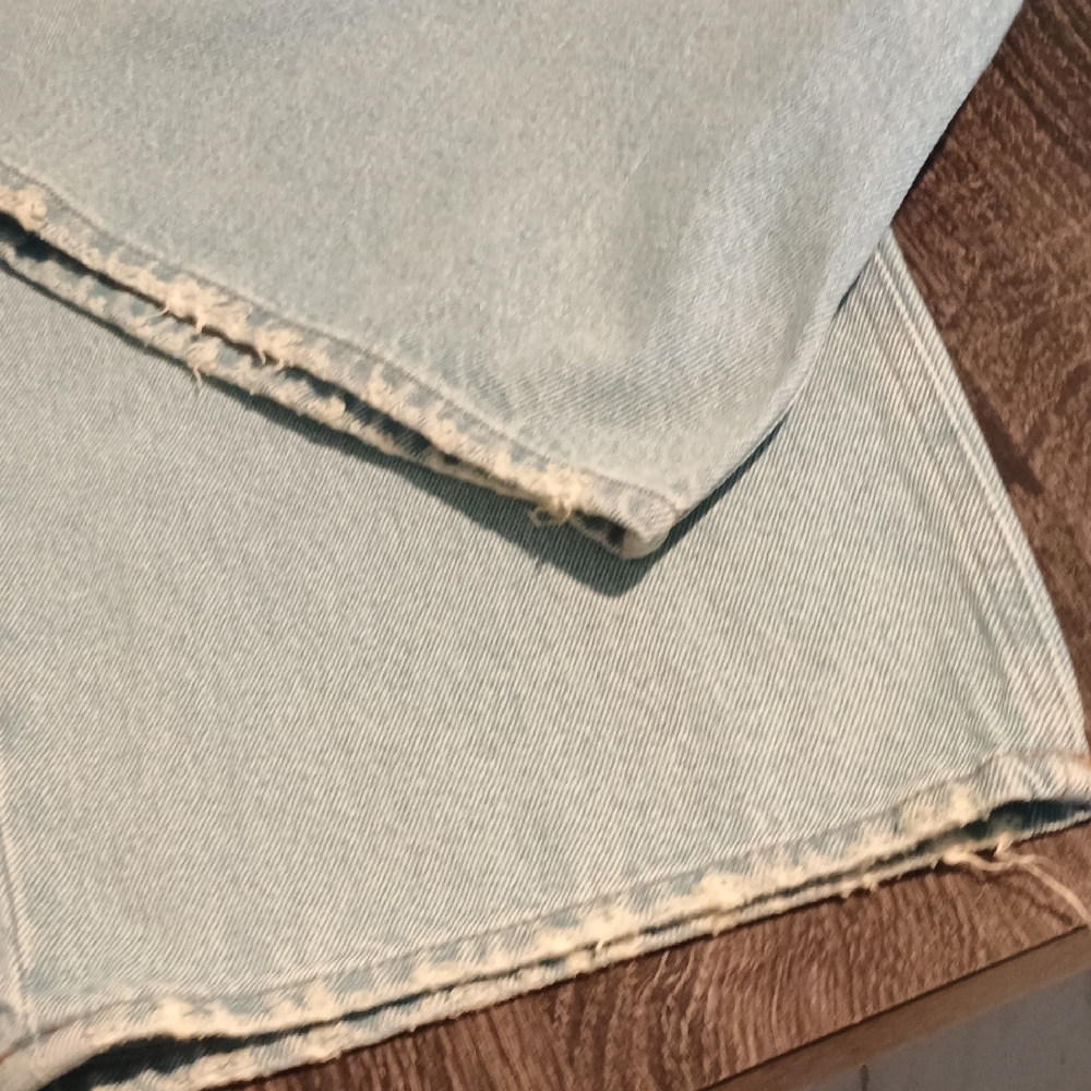 OAK + FORT Light Wash Flare Jeans - Picture 3 of 6